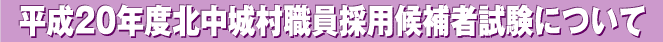 平成20年度　県・村民税の申告は、3月17日までに！