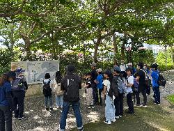 ひめゆり学徒隊コースの様子1