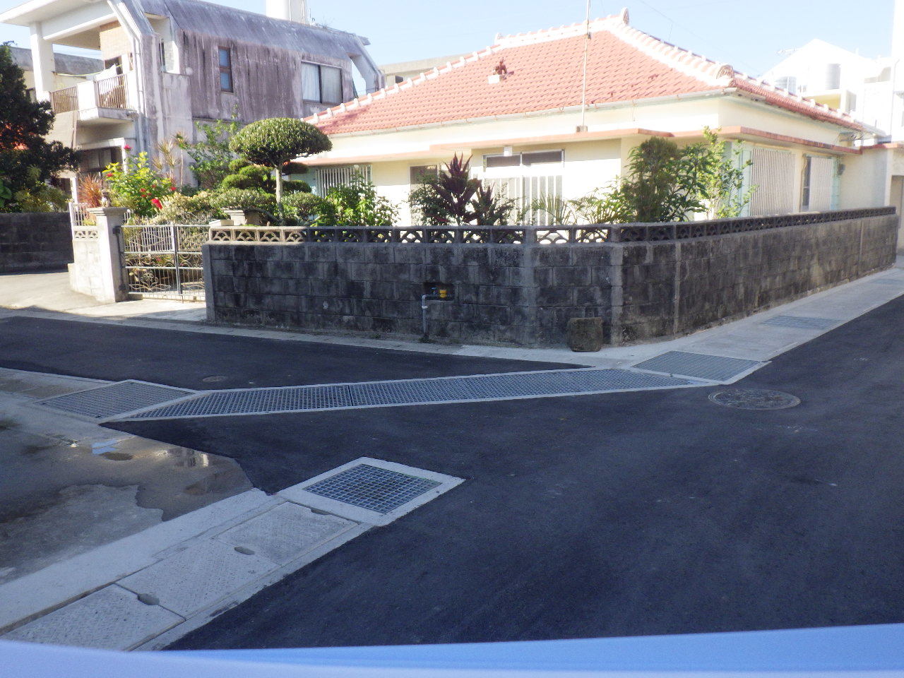 島袋地区排水路整備工事（改修後）